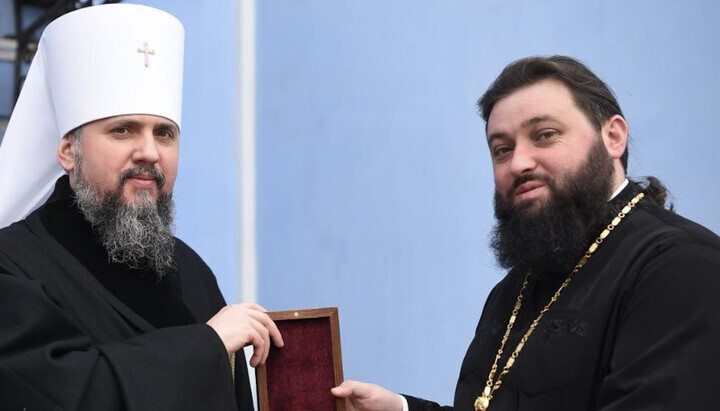 Επιφάνιος Ντουμένκο και Θεόγνωστος Μποντόριακ. Φωτογραφία: mi100.info