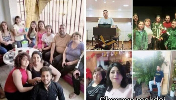 Πάστορας Μεζέρ και η οικογένειά του. Φωτογραφία: syriacpress.com