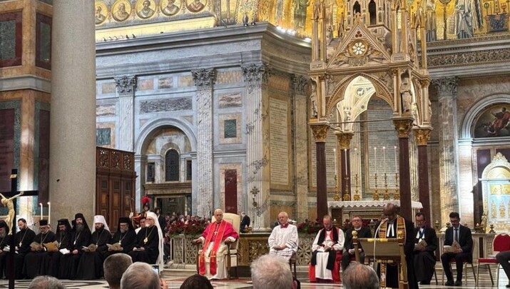 Στυγμιότυπο από τη συνάντηση. Φωτογραφία: orthodoxianewsagency.gr