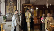 Εσπερινός για την εορτή της Αγίας Ευφημιας στην Κέρκυρα (ΦΩΤΟ)