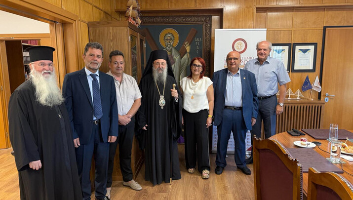 Αγιασμός στο Πανεπιστήμιο Πατρών. Φωτογραφία: romfea.gr
