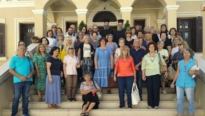 Όμιλος επισκεπτών από την Μητρόπολη Πατρών επισκέφθηκε τον Μητροπολίτη Φλωρίνης. Φωτογραφία: orthodoxtimes.gr