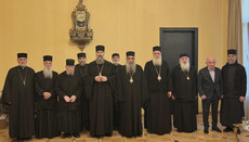 Αντιπροσωπεία της Ιεράς Μονής Μεγίστης Λαύρας στο Πατριαρχείο Γεωργίας