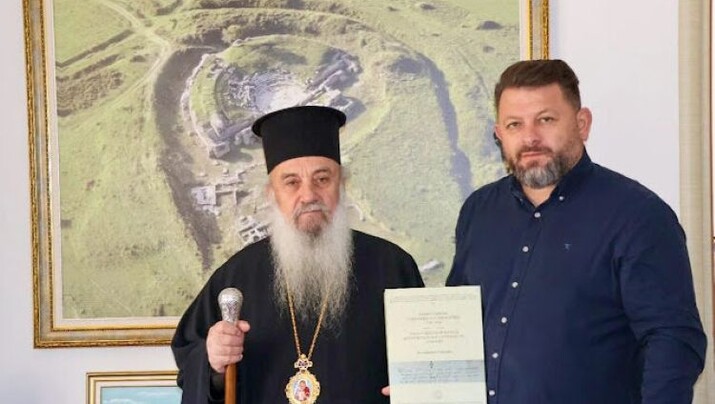 Επίσκεψη του Μητροπολίτη Αργυροκάστρου στον δήμο Δρόπολης - Φωτογραφία: orthodoxtimes.gr