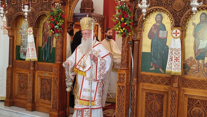 Μητροπολίτης Μοσχονησίων εξελέγη ο Λάμπης Ειρηναίος - Φωτογραφία: Romfea.gr