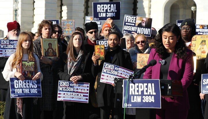 Στις ΗΠΑ ζητούν άρση του νόμου κατά της UOC και απελευθέρωση Μητρ. Αρσένιου