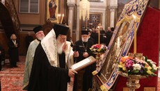 O Αρχιεπίσκοπος στoν Μητροπολιτικό Ναό Αθηνών για την Α' Στάση των Χαιρετισμών