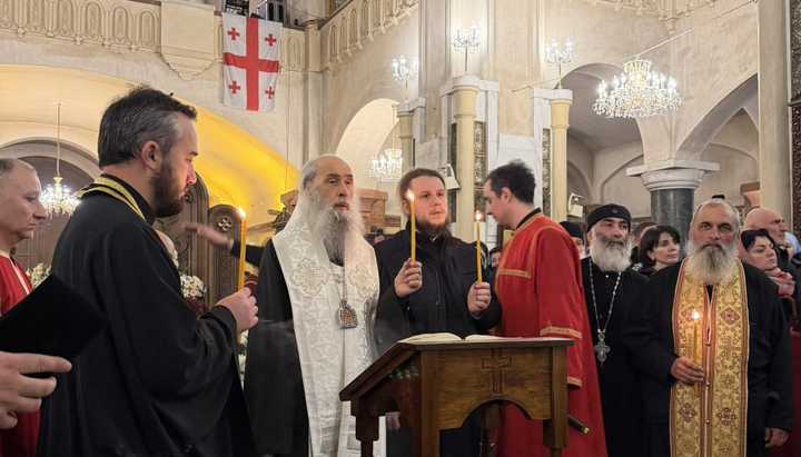 Στην Τιφλίδα η UOC: Μνημόσυνο Μητροπολίτη Σεργίου για τον Πατριάρχη Ηλία