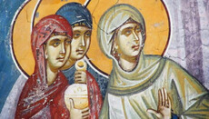 To «Χαίρε» των Μυροφόρων