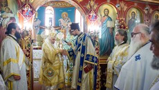 Μοναχική κουρά και χειροτονία διακόνου στη Σκύδρα Πέλλας