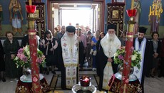 Υποδοχή ιερών λειψάνων στον ναό Αγίου Μαξίμου του Γραικού στην Άρτα