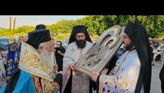Η εικόνα της Παναγίας του Όρους των Ελαιών έφτασε στη Δοβρά