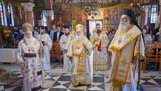 Ο Μητροπολίτης Κινσάσας στο συλλείτουργο της Αγίας Κυριακής Λουτρού