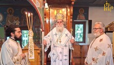 Θεία Λειτουργία του Μητροπολίτη Άρτης Καλλινίκου στα Ράμια