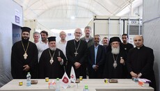 Θεόφιλος και Πιτσαμπάλα στη Γάζα: κοινή ποιμαντική επίσκεψη και εγκαίνια κλινικής