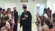 Επίσκεψη στην κατασκήνωση της Μητρόπολης Φλωρίνης