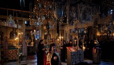 Στο Άγιον Όρος ο Μητρ. Αιτωλίας και Αγρυπνία στο Πρωτάτο για το Άξιον Εστί