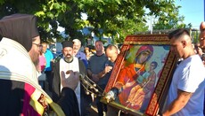 Λαμπρά υποδοχή της Παναγίας του Ασκού στο Θρυλόριο Κομοτηνής