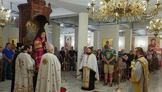 Ο Μητροπολίτης Γέρων Πριγκηποννήσων επισκέφθηκε την Παναγία Δοβρά 
