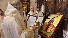Ο Πατριάρχης Αντιοχείας καθαγίασε στο Μπαλαμάντ πρώτη εικόνα Αγίας Ντάχμα
