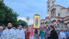 Πλήθος Χριστιανών τίμησε την Αγία Μαρίνα στην Πιερία