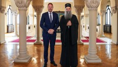 Ο Πατριάρχης Πορφύριος συναντήθηκε με τον Επίτροπο Ισότητας στο Βελιγράδι