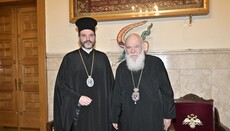 Ο Αρχιεπίσκοπος Ιερώνυμος δέχθηκε τον νέο Αρχιεπίσκοπο Καναδά Απόστολο