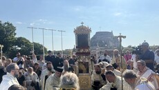 Κορυφώθηκε η πανήγυρις του θαύματος στην Κέρκυρα με λαμπρά λιτανεία