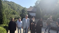 Ο Πρόεδρος της Σερβίας επισκέφθηκε τη Μονή Μεταμορφώσεως στο Κόζγι Ντο