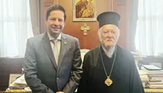 Υποδέχθηκε τον Πρύτανη του ΕΚΠΑ στο Φανάρι ο Οικουμενικός Πατριάρχης