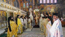 Ο Μητροπολίτης Βεροίας Παντελεήμων στην πανήγυρη Αγίας Σοφίας Ψυχικού