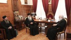 Ο Αρχιεπίσκοπος Αθηνών δέχθηκε αντιπροσωπεία της Ι. Μ. Ξενοφώντος στην Αθήνα