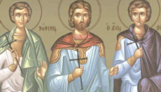 Η Εκκλησία τιμά τη μνήμη των Αγίων Τροφίμου, Σαββατίου και Δορυμέδοντος