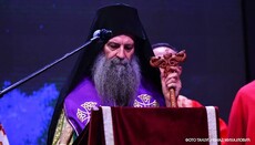 Τέλεσε τα εγκαίνια του Ναού Αγίου Στεφάνου ο Πατρ. Πορφύριος
