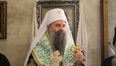 Ο Πατριάρχης Σερβίας συνεχάρη τον Αρχ. Ιερώνυμο για τη χειροτονία του
