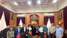 Ο Πατριάρχης Ιεροσολύμων Θεόφιλος δέχθηκε προσκυνητές και πρώην Πρόξενο