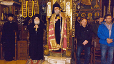 Ο Μητροπολίτης Κιτίου προεξήρχε της πανηγύρεως στη Μονή Βατοπαιδίου