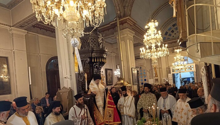 Κυδωνίας Τίτος: εσπερινός Αγίου Λουκά στα Χανιά, φωτο orthodoxianewsagency