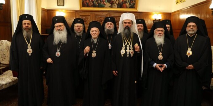 Ο Πατριάρχης Βουλγαρίας υποδέχθηκε τον Οικουμενικό Πατριάρχη στη Σόφια
