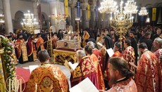 Ο Θεσσαλονίκης Φιλόθεος τίμησε τον Άγιο Δημήτριο με τα Εγκώμια