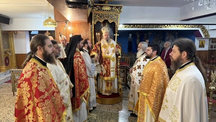 Ο Λαρίσης Ιερώνυμος τίμησε τον Άγιο Ιωάννη τον Μονεμβασιώτη