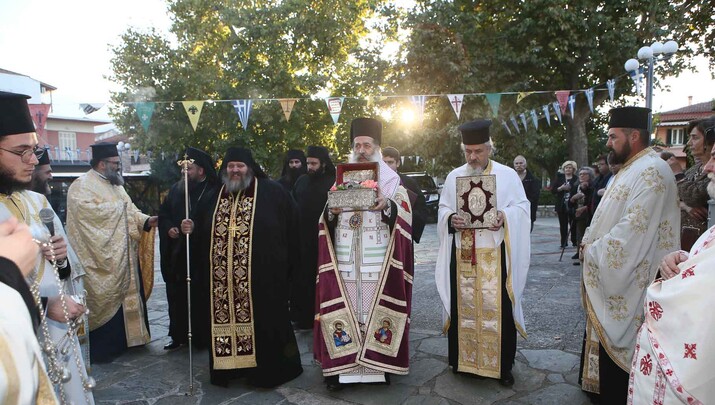 Η Τιμία Κάρα του Αγίου Παρθενίου στην Ελάτεια Φθιώτιδας, φωτο: Δ. Ανάγνου