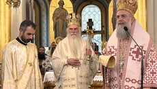 Ο Μεσογαίας Νικόλαος χειροτόνησε νέο Διάκονο στην Αθήνα.