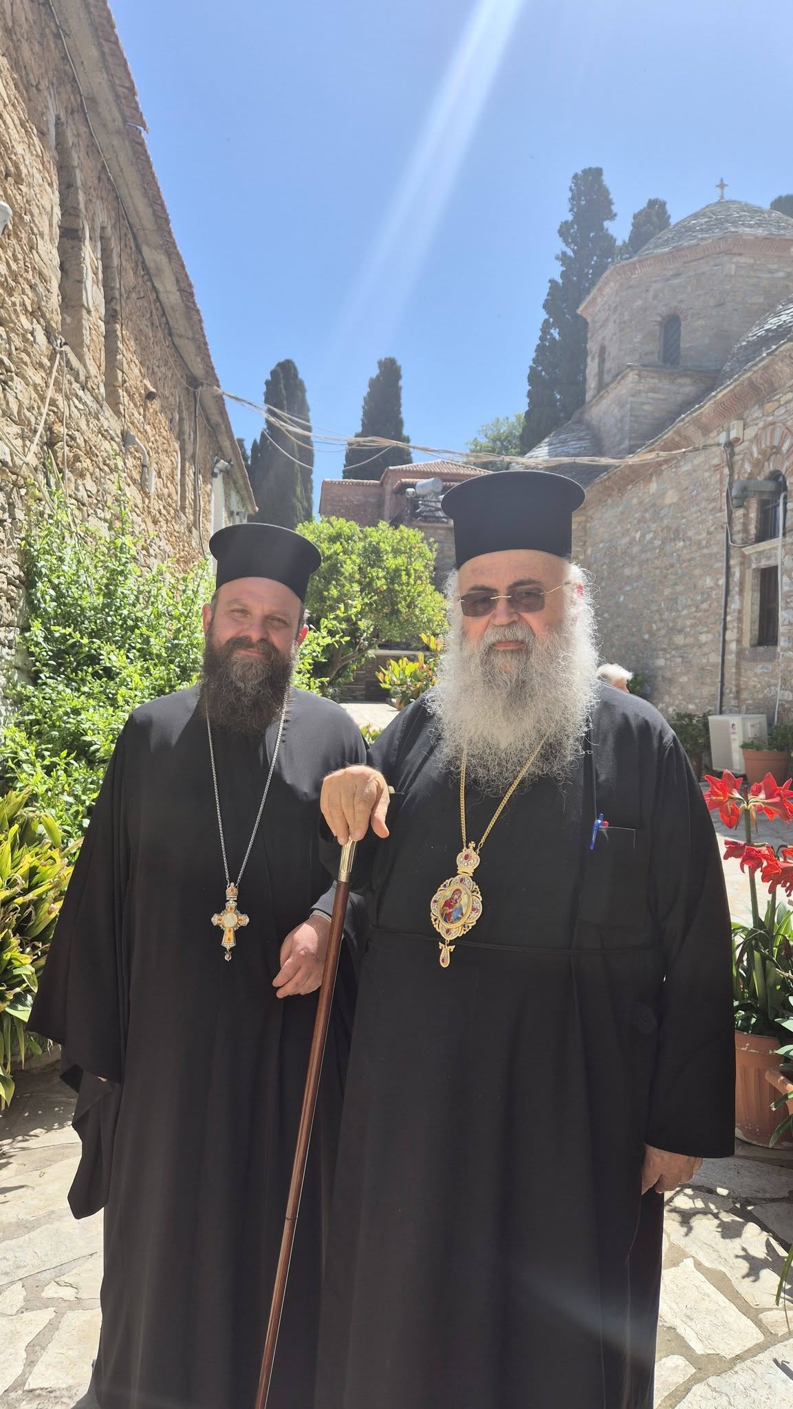 Ο Αρχιεπίσκοπος Κύπρου Γεώργιος επισκέφθηκε τη Μονή Ευαγγελισμού Σκιάθου фото 1
