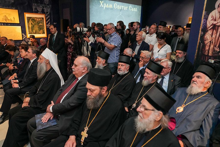 Ο Σερβίας Πορφύριος εγκαινίασε έκθεση για τον Άγιο Σάββα στο Βελιγράδι - μια φωτογραφία 15
