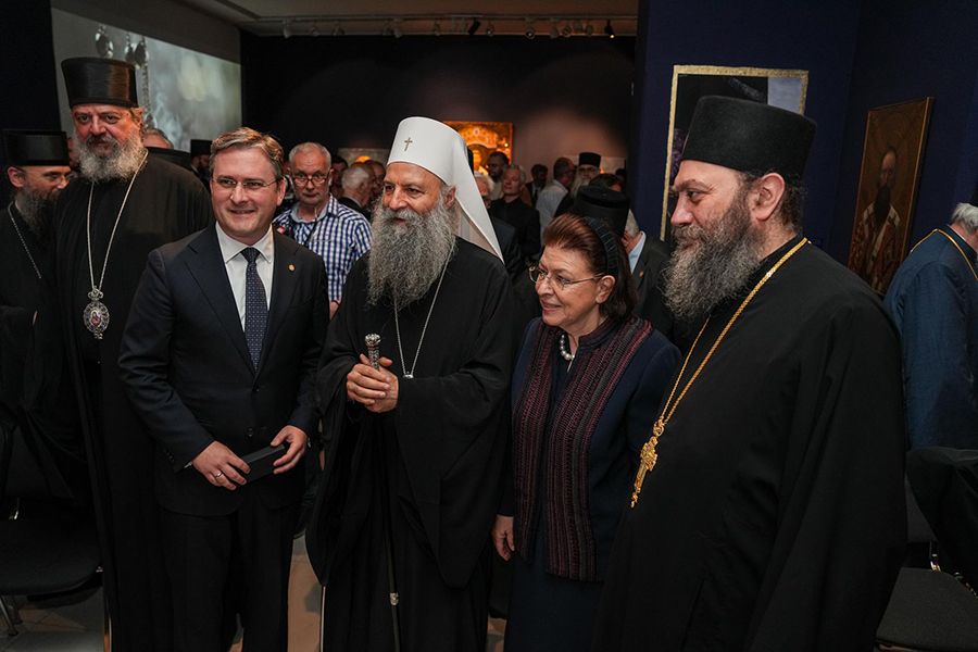 Ο Σερβίας Πορφύριος εγκαινίασε έκθεση για τον Άγιο Σάββα στο Βελιγράδι - μια φωτογραφία 18