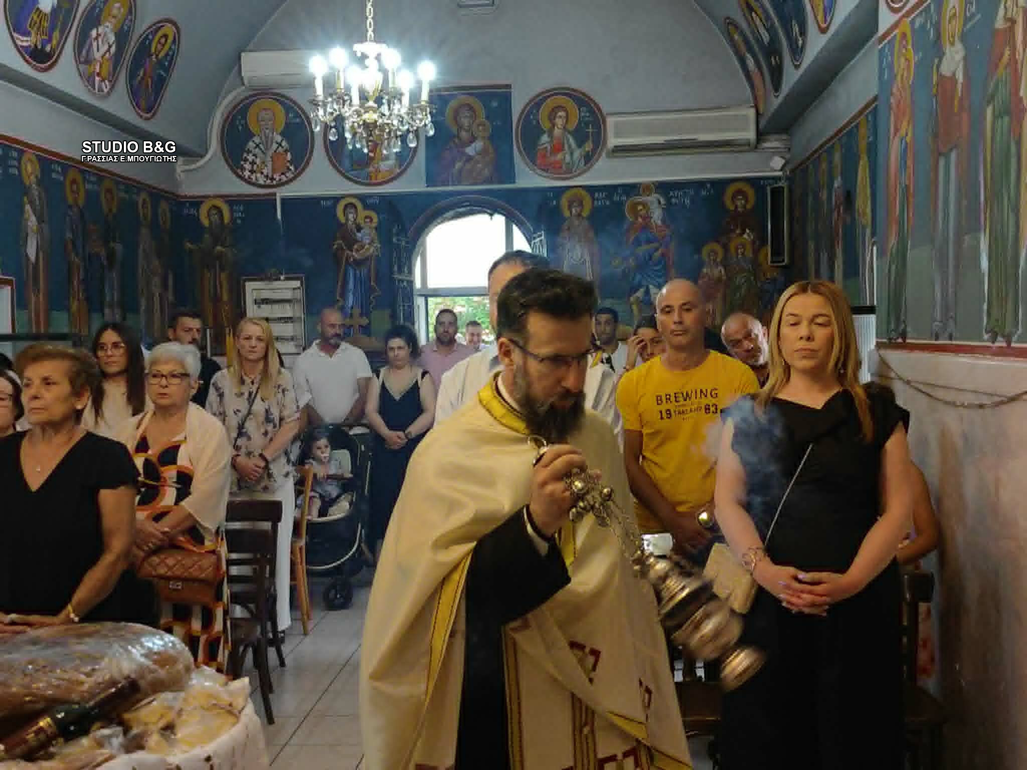 Εορτασμός του Αγίου Λεοντίου εξ Αιγίνης στη Δικαστική Φυλακή Ναυπλίου - μια φωτογραφία 3
