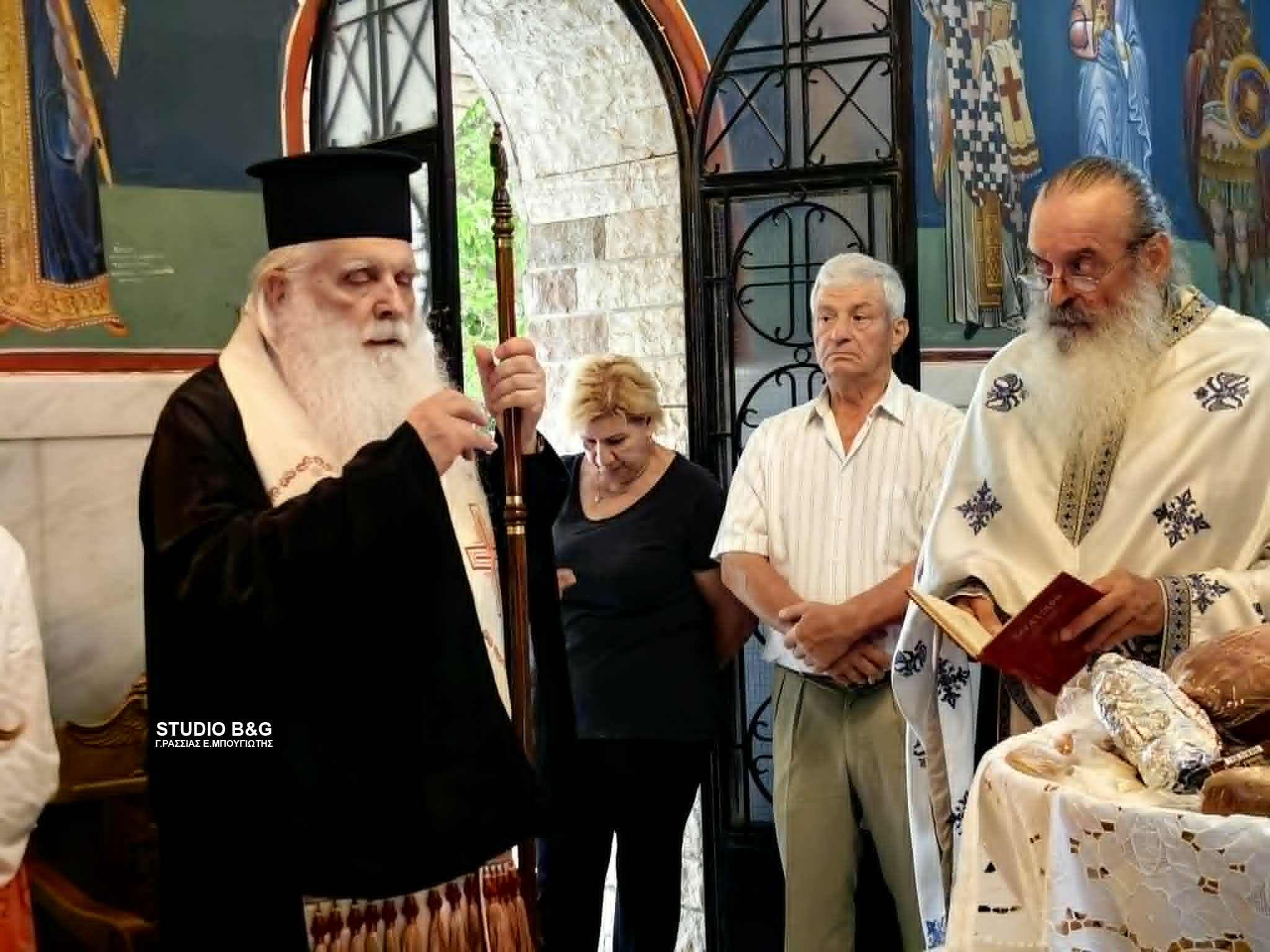 Εορτασμός του Αγίου Λεοντίου εξ Αιγίνης στη Δικαστική Φυλακή Ναυπλίου - μια φωτογραφία 5