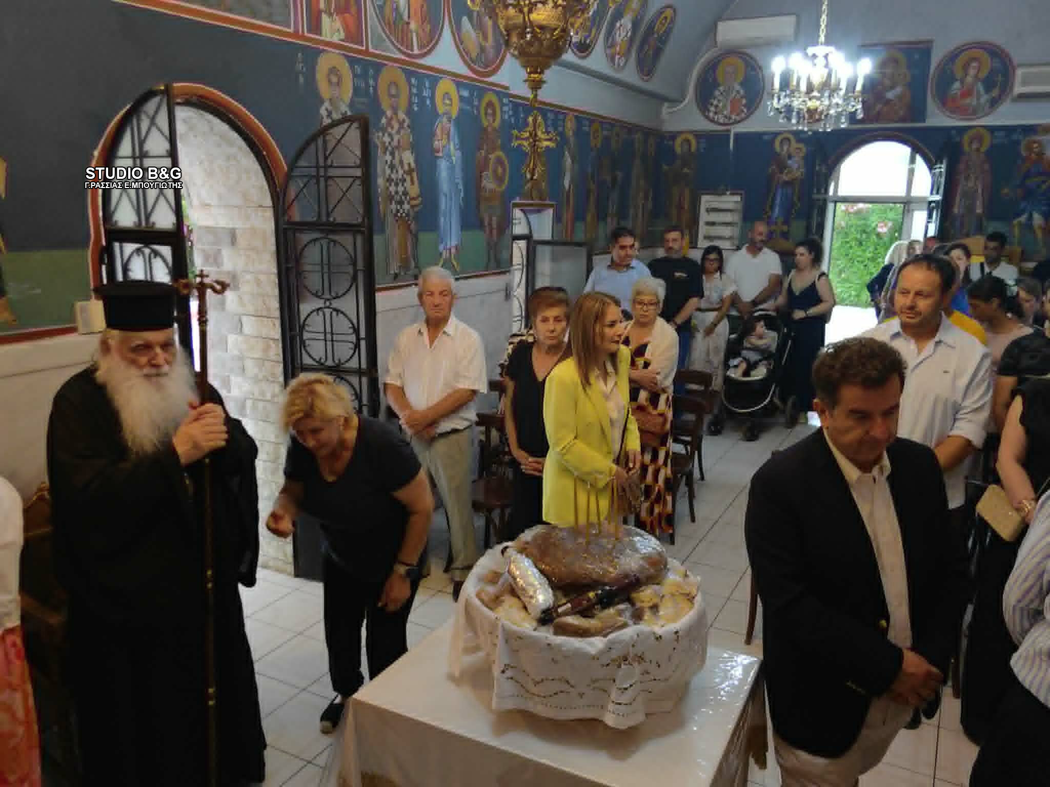 Εορτασμός του Αγίου Λεοντίου εξ Αιγίνης στη Δικαστική Φυλακή Ναυπλίου - μια φωτογραφία 6