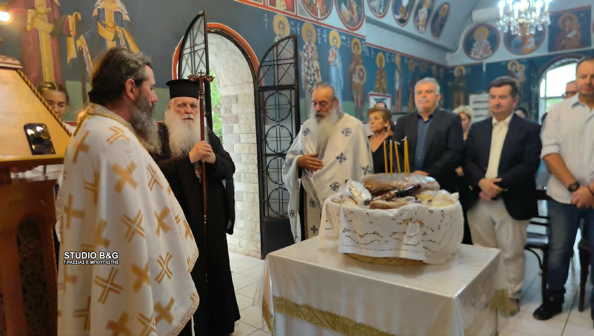 Εορτασμός του Αγίου Λεοντίου εξ Αιγίνης στη Δικαστική Φυλακή Ναυπλίου - μια φωτογραφία 7